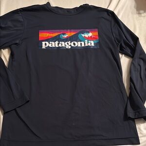 Patagonia Navy Long Sleeve Shirt
